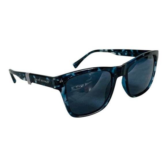 Prive Revaux The Beau Blue Marble Square Polarized Sunglasses with Case New - Picture 7 of 13